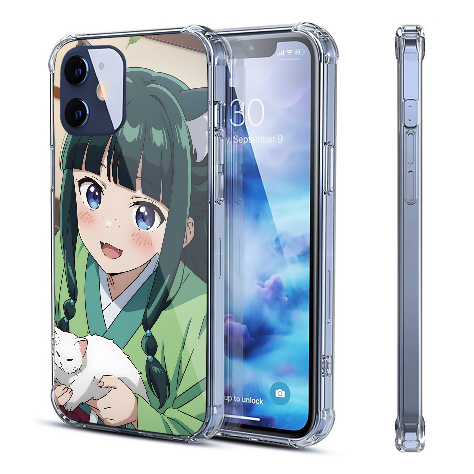 （画像用） 薬屋のひとりごと The Apothecary Diaries 【iPhone 12シリーズ対応】透明スマホケース（クリアソフトケース）